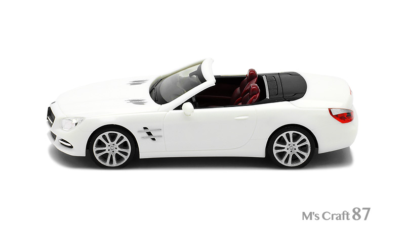 メルセデスベンツ　SLクラス　ミニカー 1/43 メルセデスベンツ SL クラス （ブラックメタリック